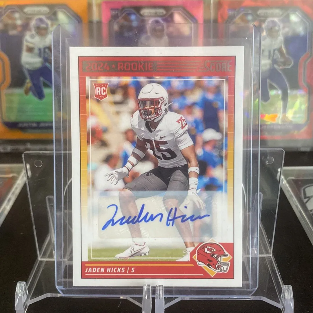 Product image for 2024 Panini Score - Jaden Hicks Rookie Auto