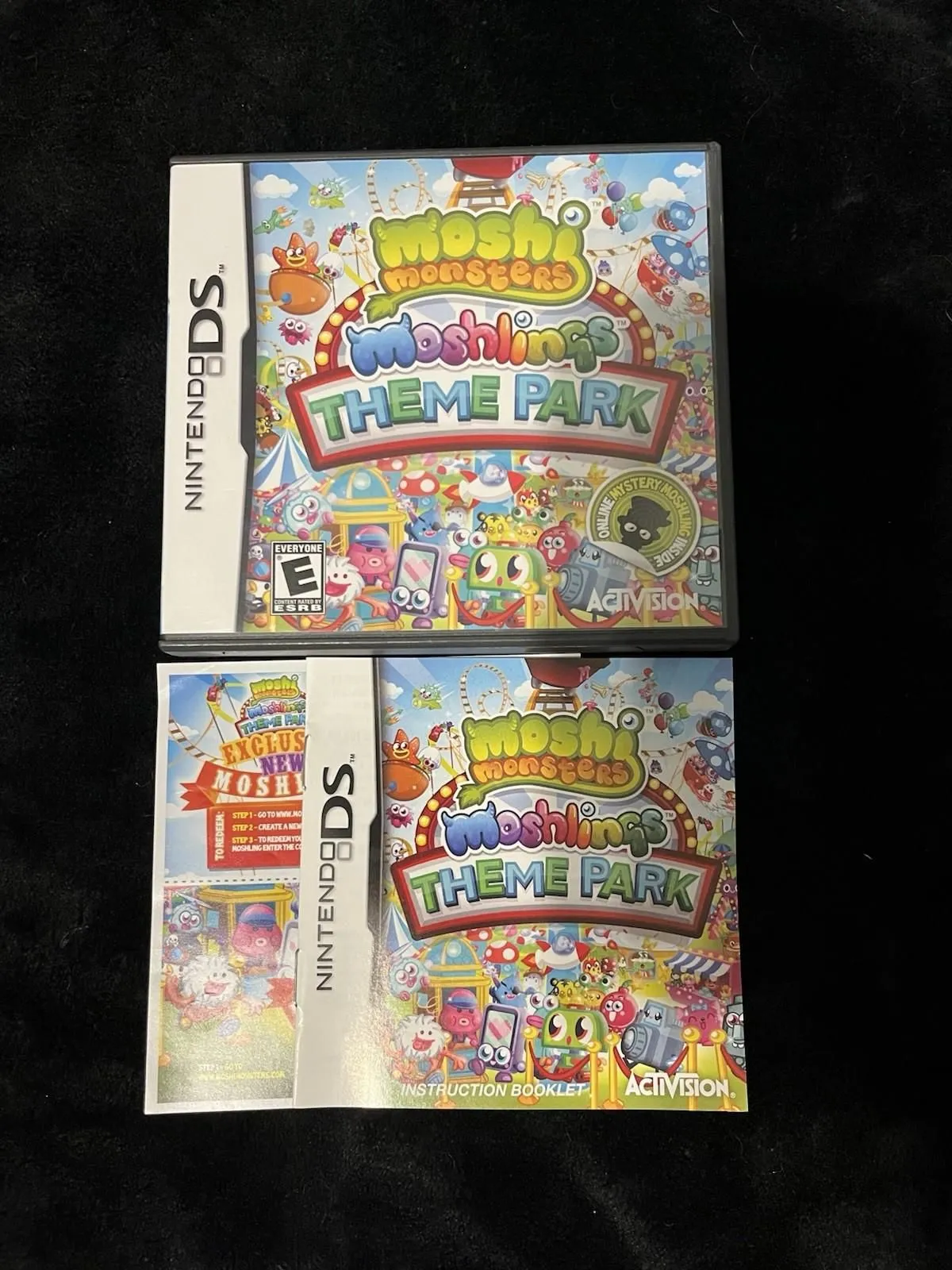 CASE & MANUAL/INSERT ONLY- Nintendo DS Moshi Monsters Moshlings Theme Park  · Whatnot: Shop, Sell, Connect