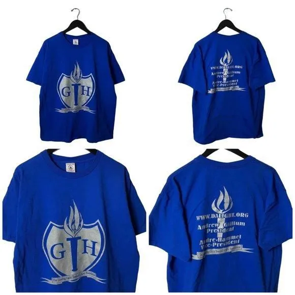 Product image for 90s Vintage The Leading Light T Shirt Dalight Graphic Tee Short Sleeve Cotton