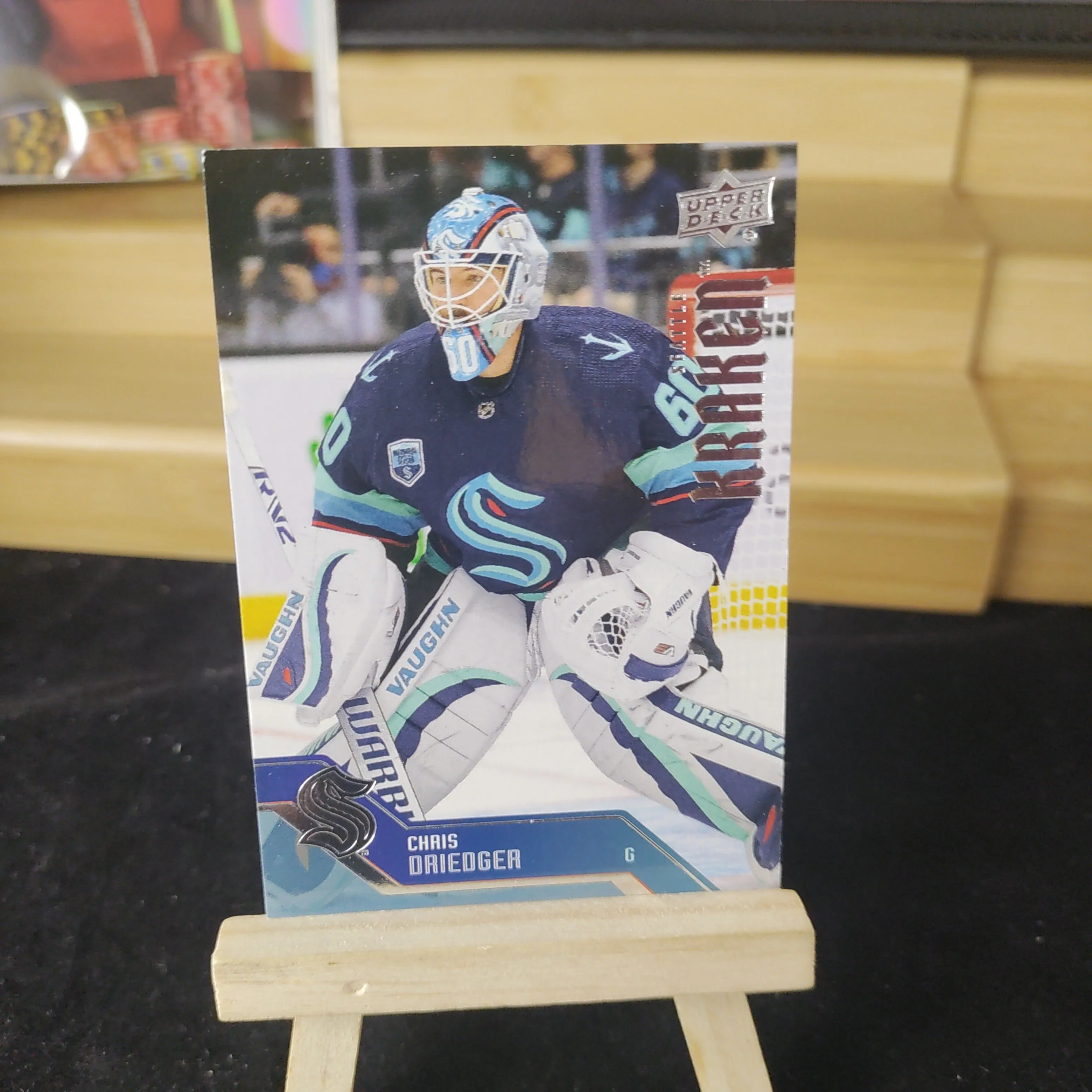 Product image for 2021/22 UPPER DECK UD SEATTLE KRAKEN CHRIS DRIEDGER #1