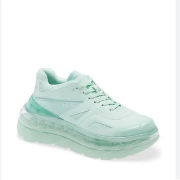 Product image for SHOES 53045 Bump'Air Platform Sneaker (Unisex) mint size 7 US/37 EU