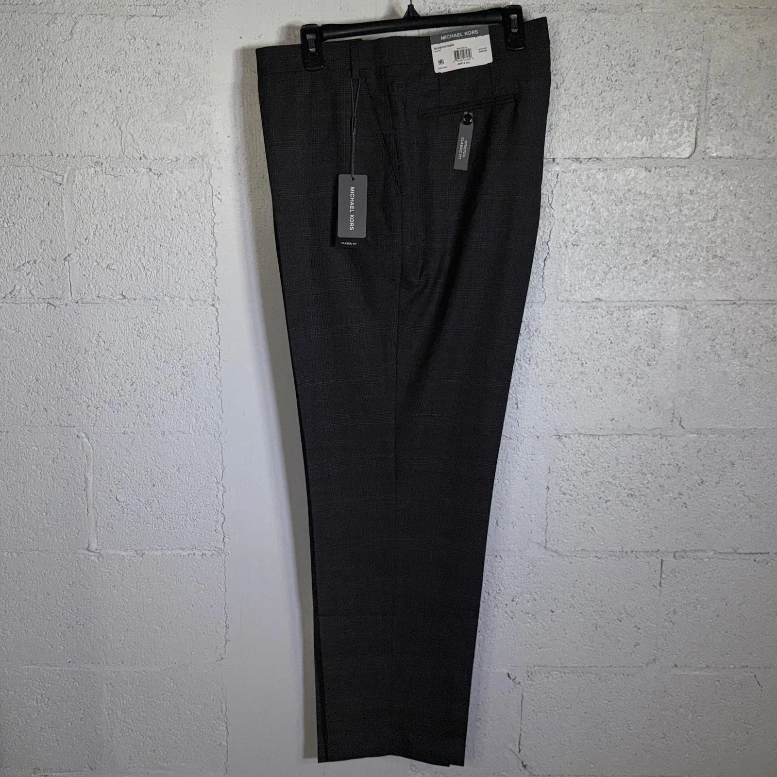 Michael Kors Men ClassicFit Wool-Blend Suit Separate Pants Brown/blue 44X32  $200  Whatnot: Shop, Sell, Connect