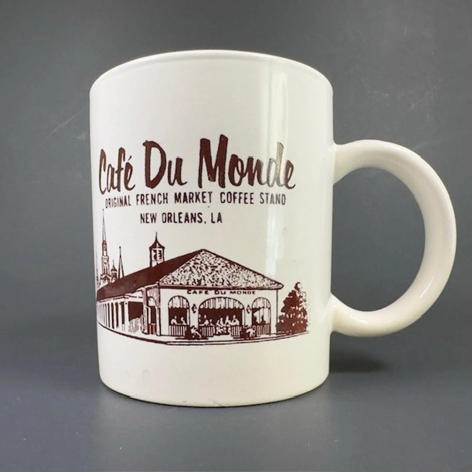 Cafe Du Monde Coffee Cup/Mug Original French Market New Orleans LA VINTAGE  - pre-owned---good  Whatnot: Shop, Sell, Connect
