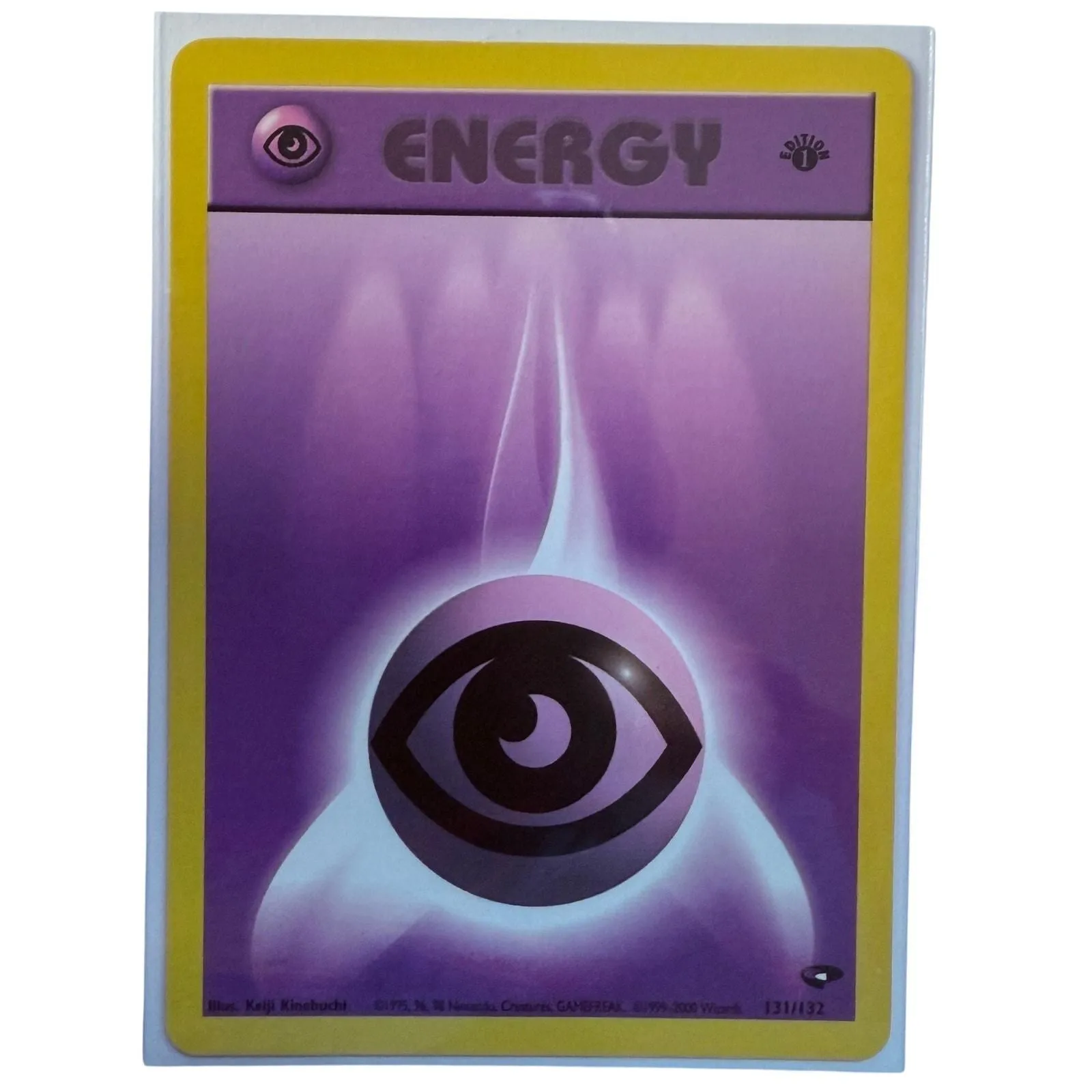 Pokemon Trading Card Game Common Basic Psychic Energy [1st Edition] [Lightly Played]