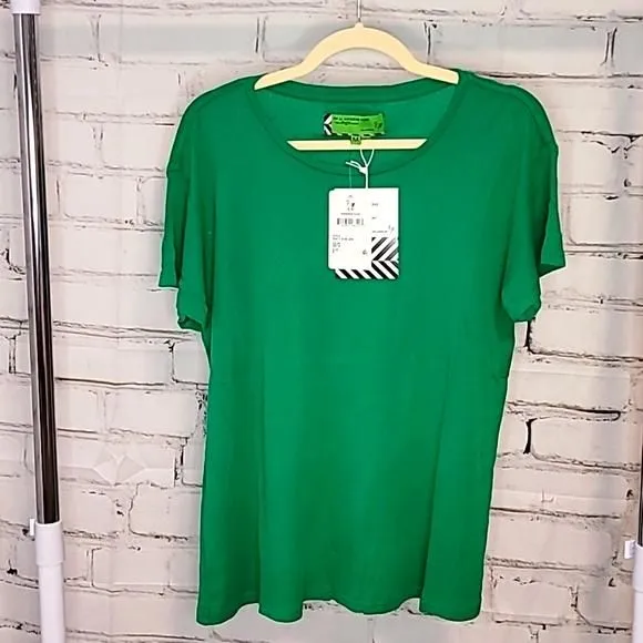 Product image for Free People Sandrine Rose Women's Shirt, Green, R3017 Size: Medium