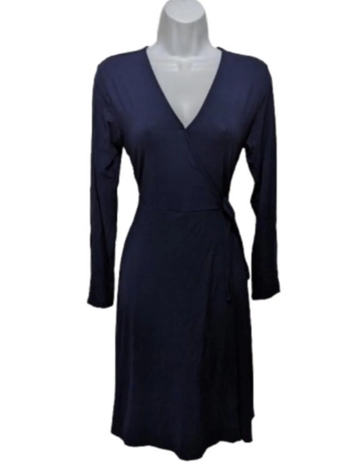 old navy wrap dress XS short-sleeve V-Neck Summer Knee Length Retro Hippie Add a trend led style into your wardrobe this season from Yours Curve Old Navy Babydoll Wrap Dress