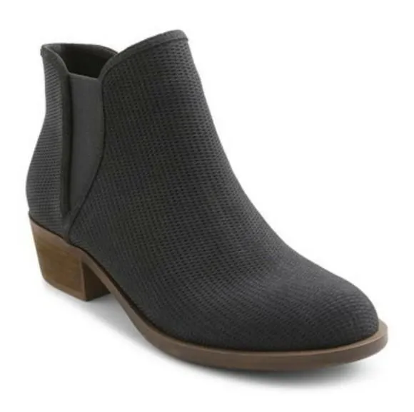 Product image for Kensie Gerona Perforated Suede Bootie | 7.5