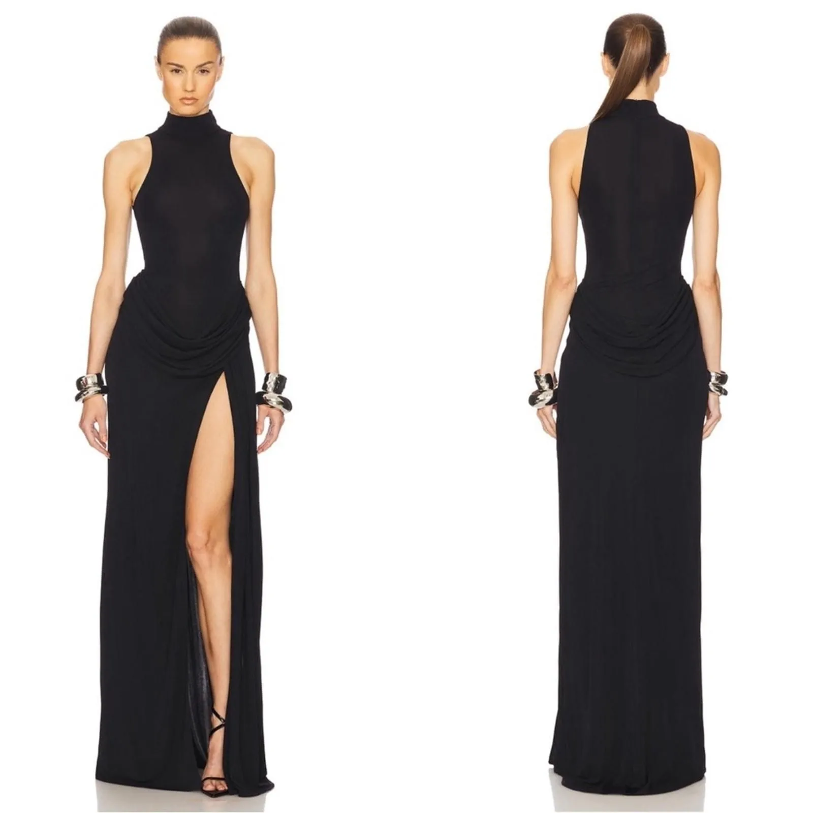 mesh ruched dress black Black Halter CrissCross Corset Mesh Ruched Mini Dress