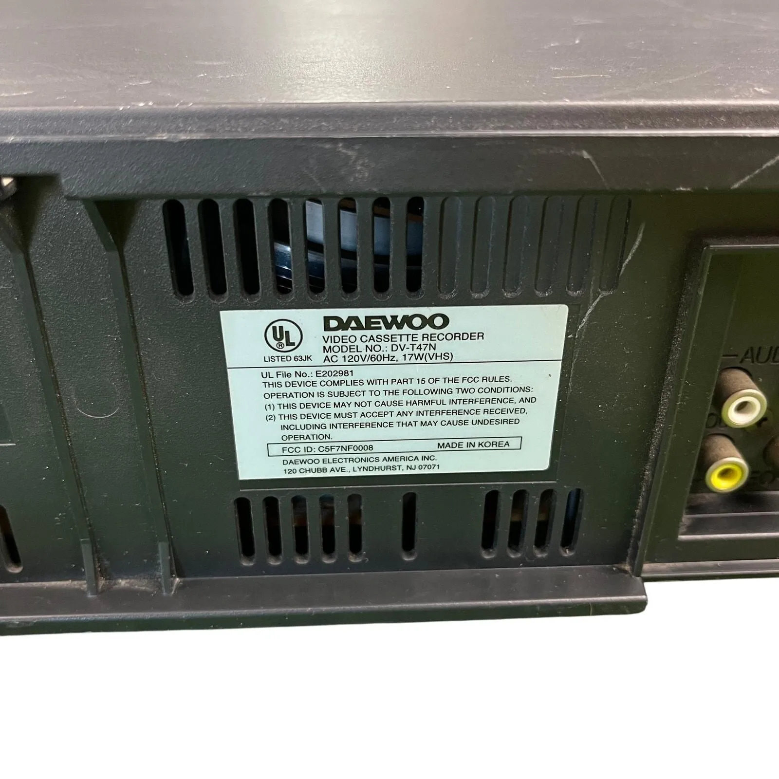 Videoregistratore Daewoo Blue Diamond - Audio/Video In vendita a Benevento