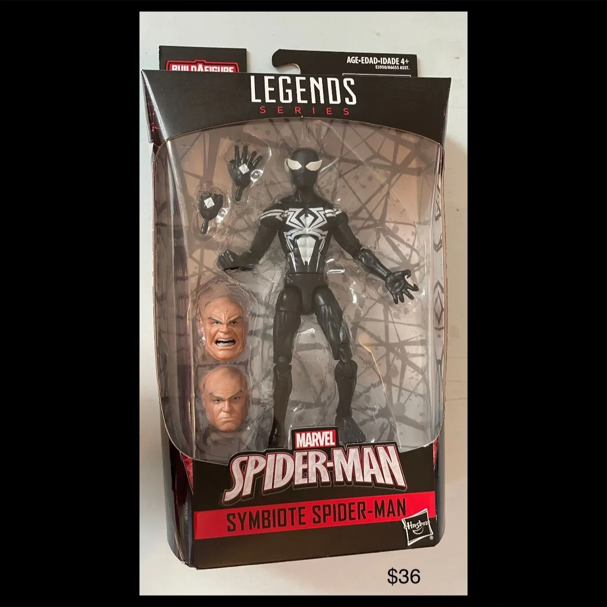 Product image for MARVEL LEGENDS SYMBIOTE SPIDER MAN
