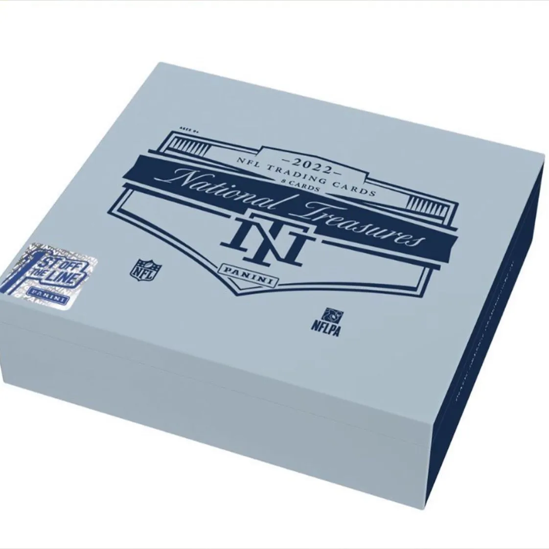 Product image for 2022 Panini National Treasures Football 1st Off The Line FOTL Hobby Box