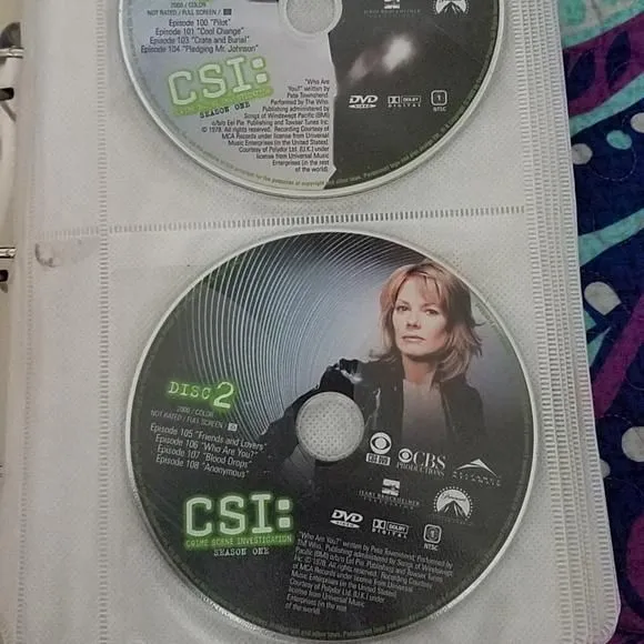 Product image for CSI Miami DVDS Season 1-6 in binder