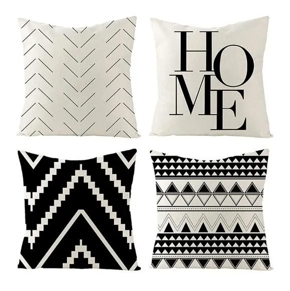 Product image for 🆕️ Set of 4 Decorative Throw Pillow Covers 18x18