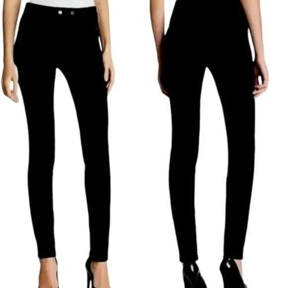 Product image for Vince Black Ponte Ankle Zip Pants Size 0