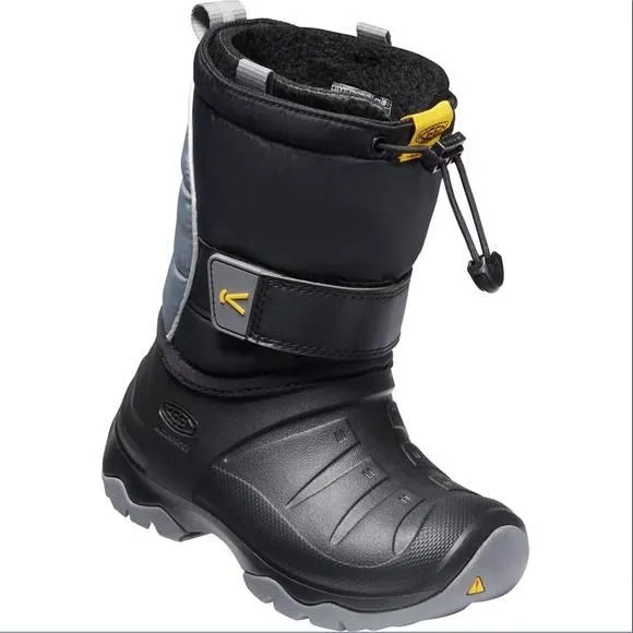 Product image for Keen Lumi II Insulated Waterproof Winter Snow Boots Boyes Size 13 Black Gray