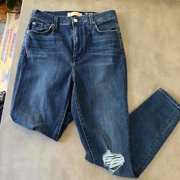 Product image for 7 for all Mankind b(air) high waist skinny jeans