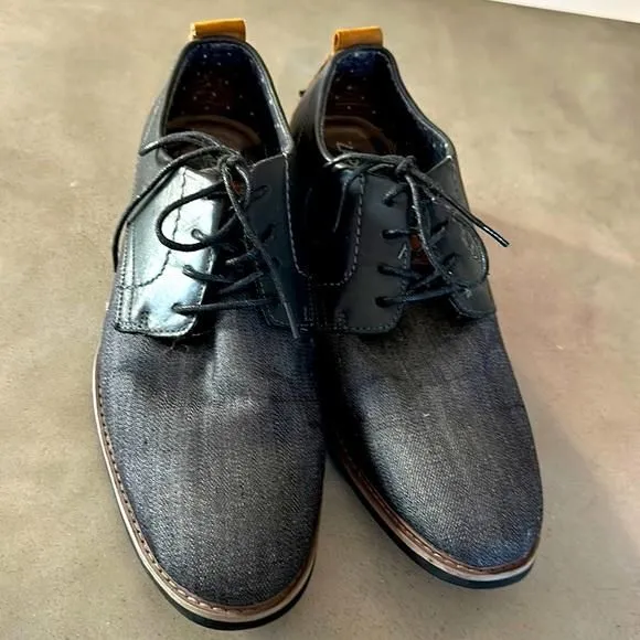 Product image for Zapshop Dark Denim Oxford Shoes