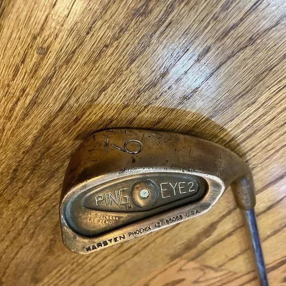 Product image for Ping Eye 2 White Dot Beryllium Copper BeCu 9 iron JZ Steel Shaft 36.5” RH Rare
