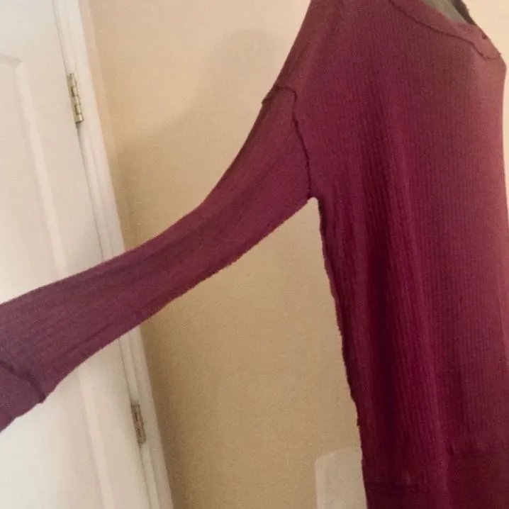 Product image for We The Free oversized Thermal Top P2P: 29”