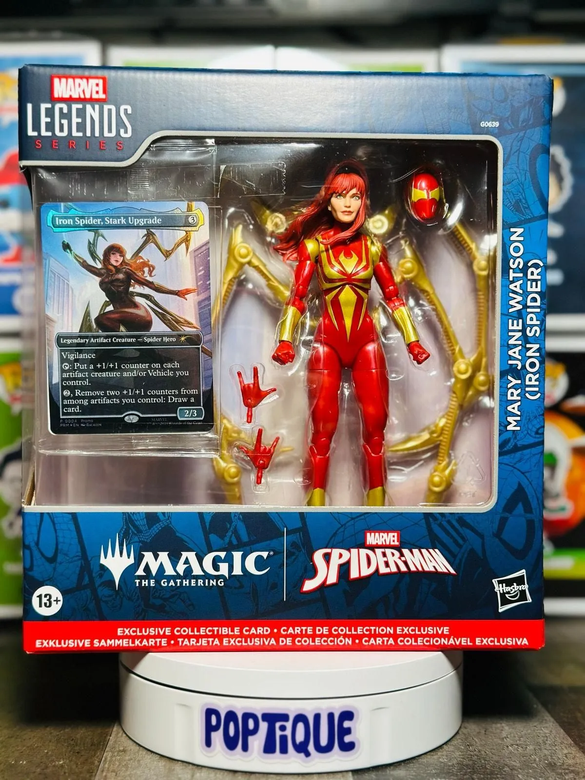 mary jane mtg card Amazon.com: Marvel Legends Series Magic: The Gathering Mary Jane Watson  (Iron Spider), 6-Inch Spider-Man Action Figure & Exclusive Foil Collectible  Card Game Trading Card : Toys & Games main image 1