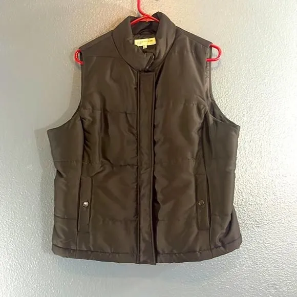 Product image for Jones New York sport vest zip up and pockets