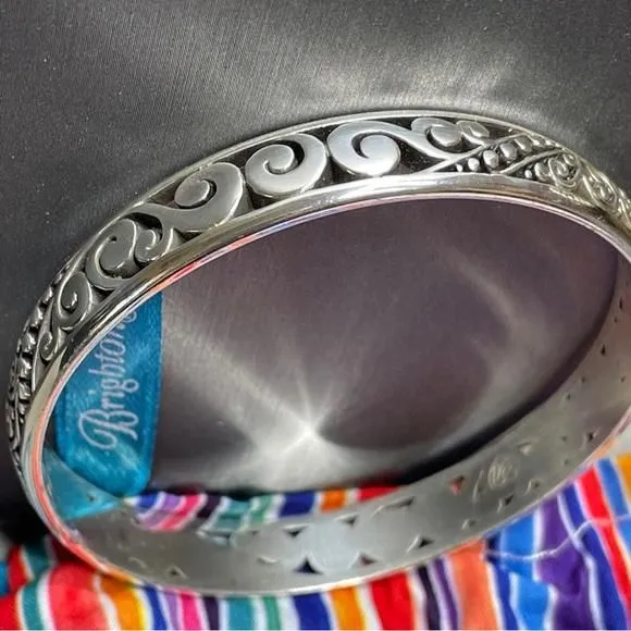 Product image for Brighton "Love Affair" Retired Size 7 Bangle Bracelet New with Bag