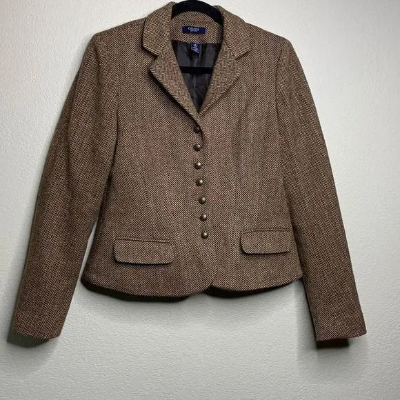 Product image for Chaps Wool Blazer Size Medium Lined
