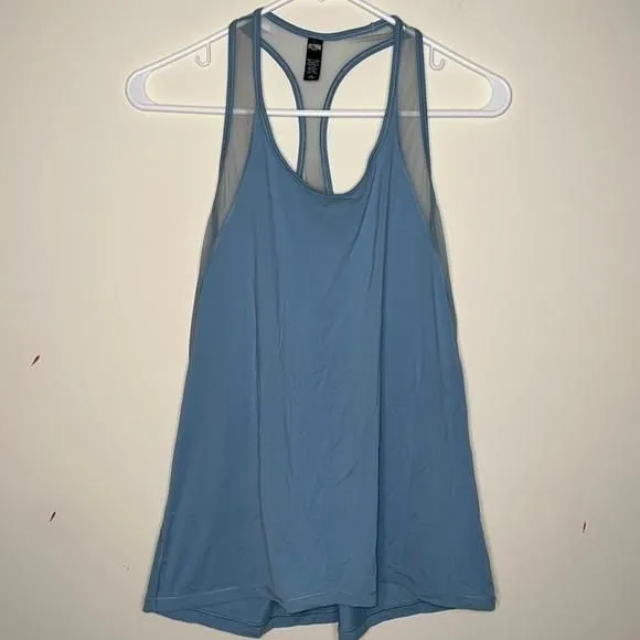 Product image for Victoria’s Secret sport tank top, blue mesh size medium lightweight athletic