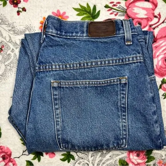 Product image for Vintage LL Bean Classic Fit Denim Jeans (Size 16 Regular)