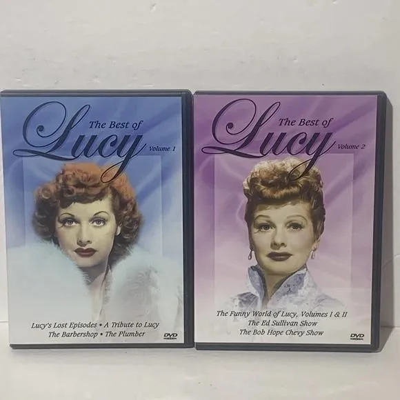 Product image for The Best of Lucy - Volumes 1 & 2 (DVD, 2004, 2-Disc Set)