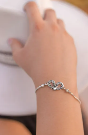Dainty Bow Chain Bracelet