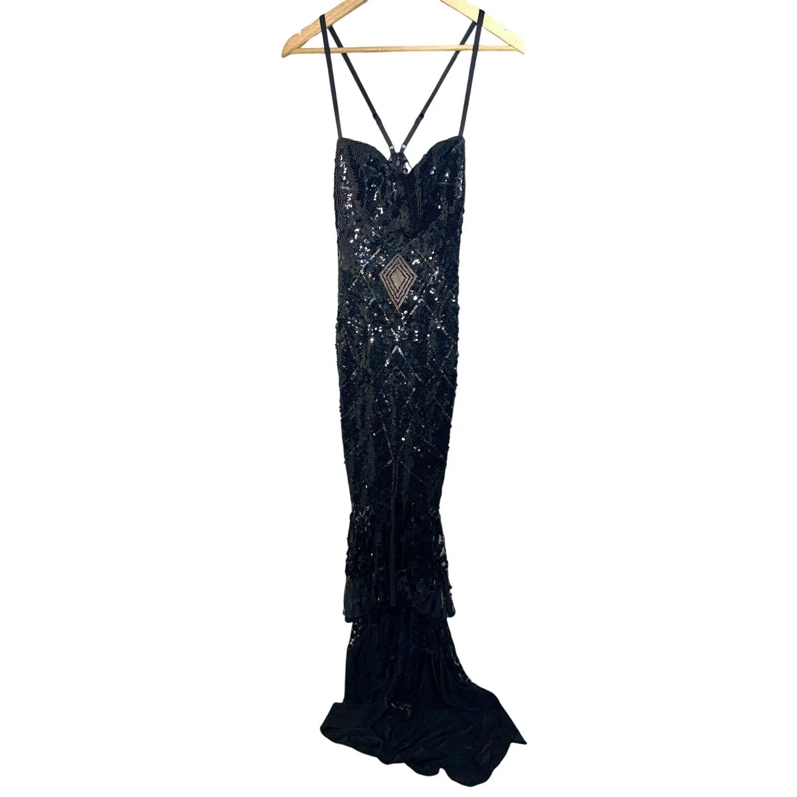 mandalay dresses  Dress Evening Cocktails Dress Size 8 Bodycon  Epic NWT glamour finish Rare Find Mandalay Dress Sz