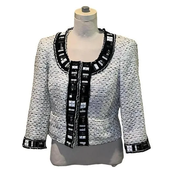 Product image for White House Black Market Tweet Blazer Jacket NWT Size 8