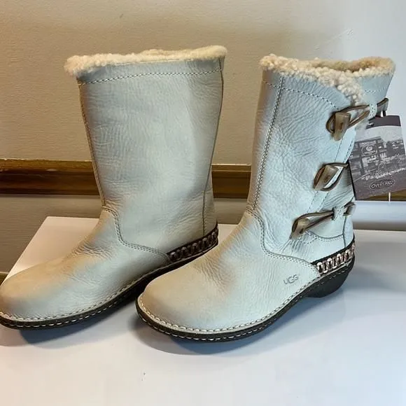 Product image for UGG Kona Leather Boots Womens size 7 NWOB