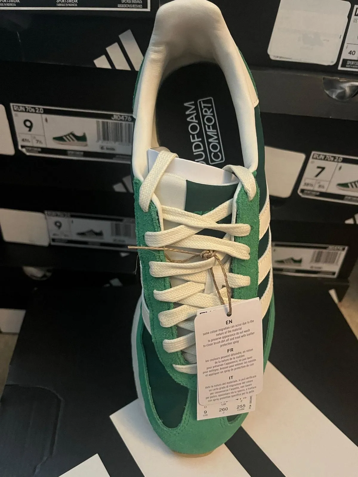 adidas gazelle silver green womens Women's Arizona Sneakers Emerald/Evergreen/Surf / 10 main image 1
