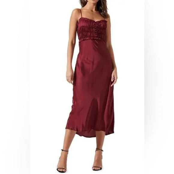 Product image for NWT! ASTR THE LABEL MIDI DRESS