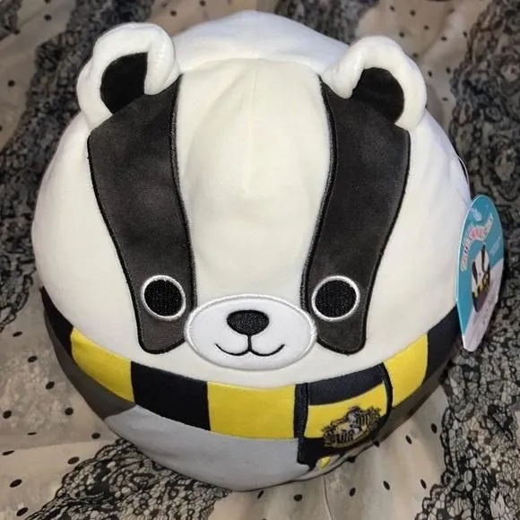 Product image for HUFFLEPUFF BADGER 🦡 Harry Potter Original Squishmallow by Kelly Toy