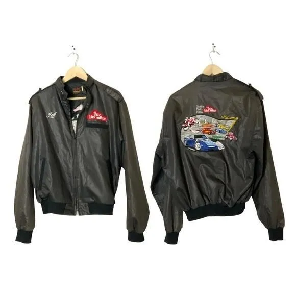 Product image for Vintage black Pla-Jac Dunbrooke jacket Large