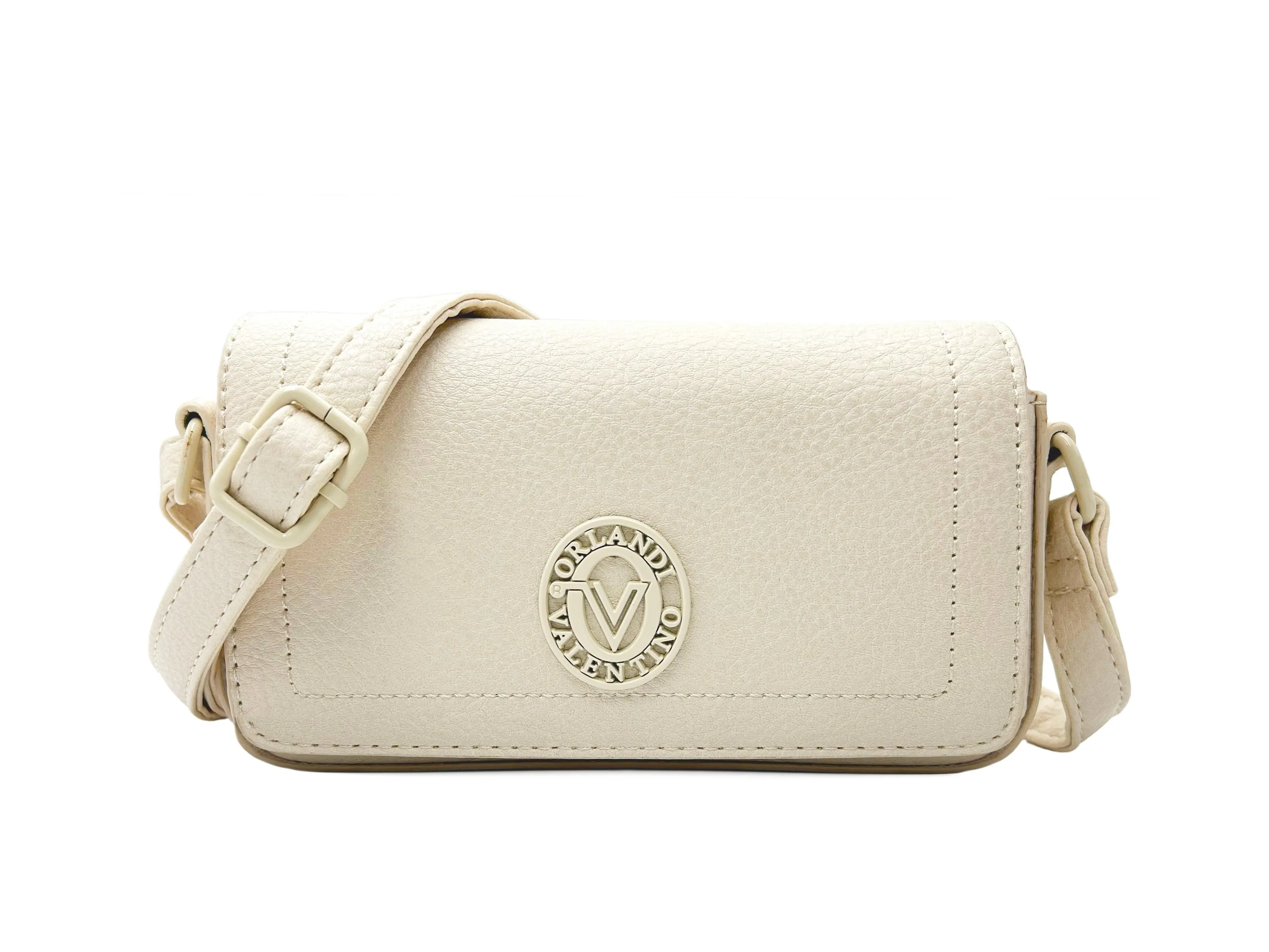 ! VALENTINO ORLANDI OFF-WHITE CROSSBODY BAG