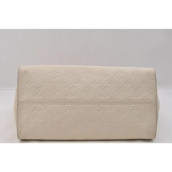 Auth Louis Vuitton Monogram Empreinte Lumineuse PM Tote Bag M93411 