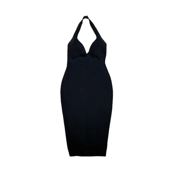 blue and white jersey dress Proenza Schouler White Label Mabel Cheetah Jersey Dress main image 0