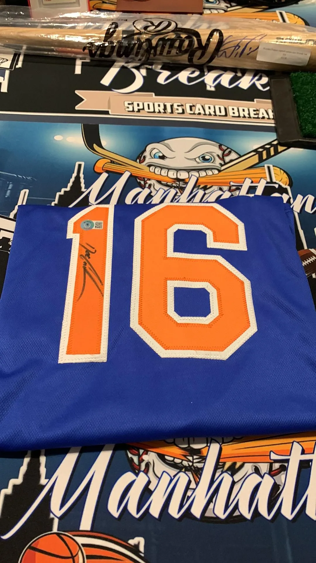 Product image for Doc Gooden Signed Custom Jersey Beckett COA