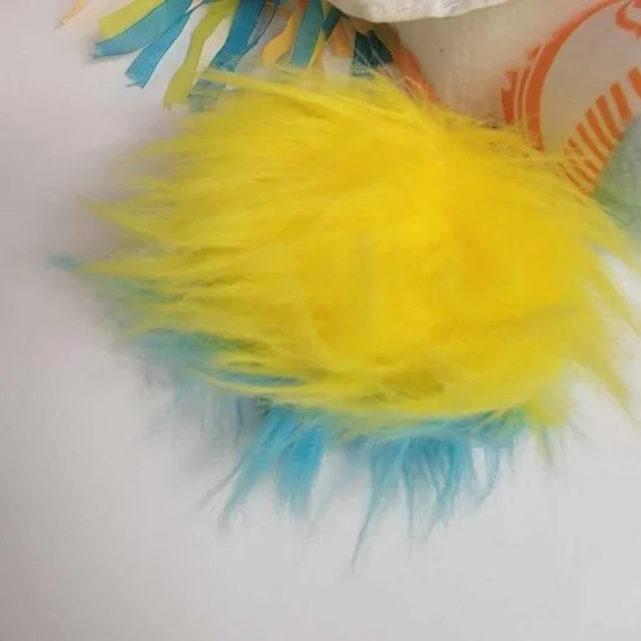 Popples Vintage 1980s - Peluche Cheerleader Avec Pompons (Mattel, 10 Pouces)