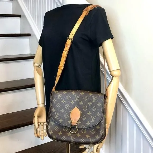 Product image for LOUIS VUITTON Saint Cloud GM Monogram Shoulder Bag Crossbody