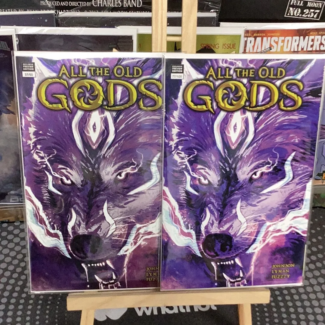 Product image for All The Old Gods Foil Set Ashcan / PE ( Camron Johnson) #2