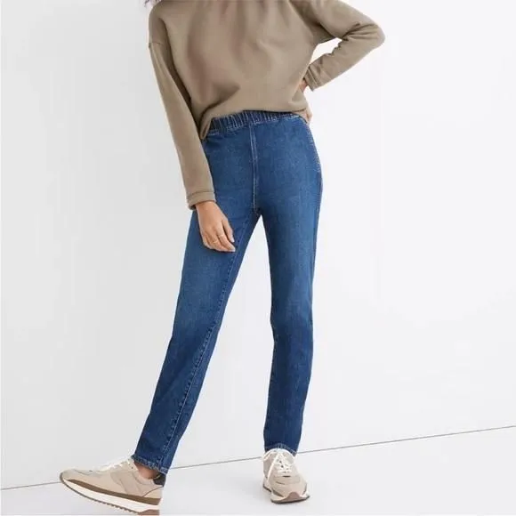 Product image for MADEWELL | Pull On Jeans Elastic Waist Slim Leg High Rise Women’s Size 32 (14)