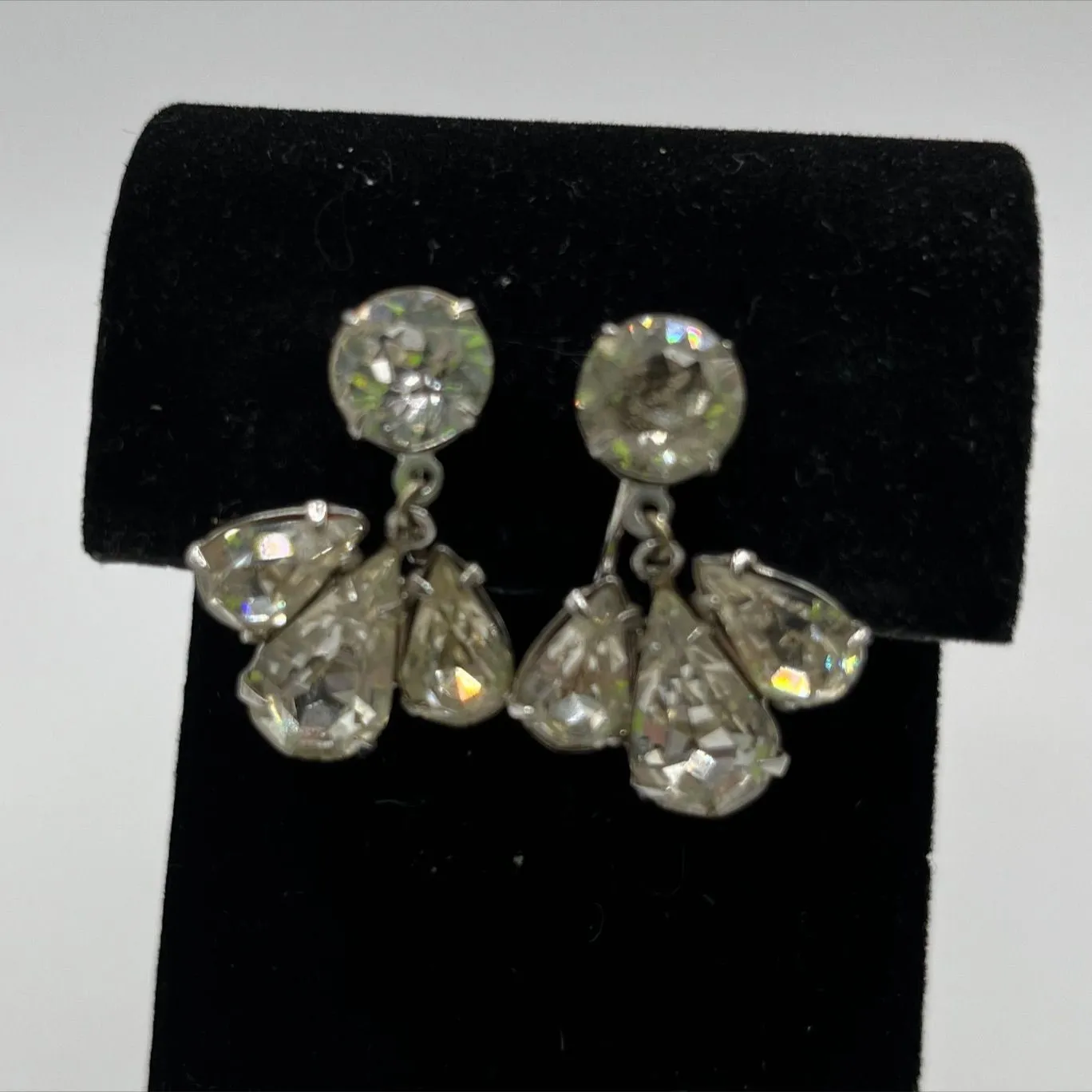 Product image for 1960s exquisite dangle rhinestones
