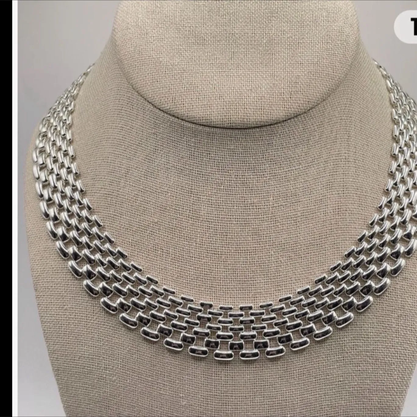 Product image for N1- Vintage NAPIER panther 🐆 link necklace