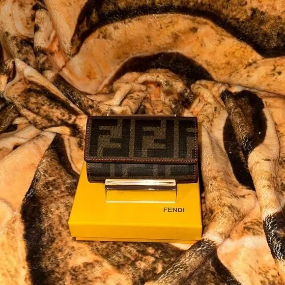 Product image for Pink guts! Fendi key wallet full inclusion