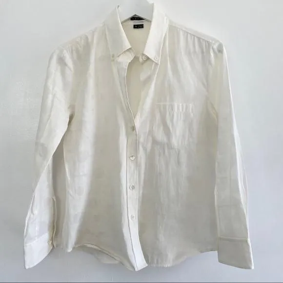 Product image for Theory Kaylind Blouse button Down Sheer shirt